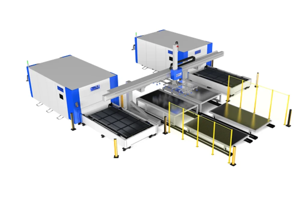 Giải pháp tự động hóa - Hệ thống cấp liệu tự động một kéo hai - Xinli Machinery