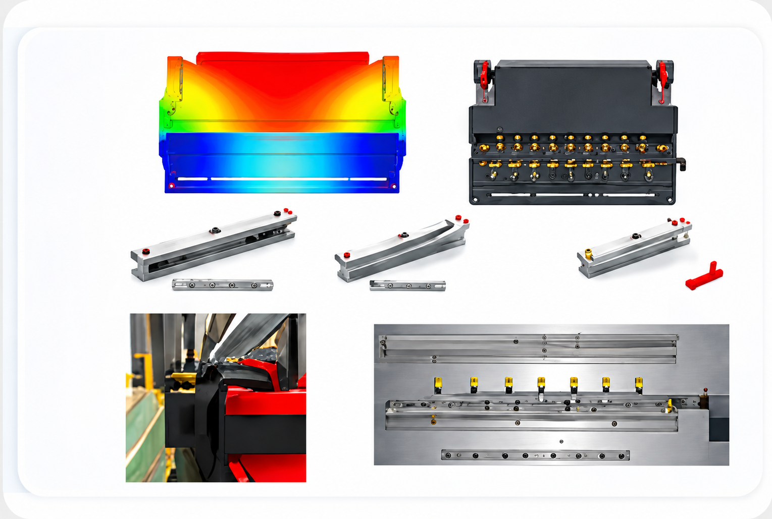 Bộ khuôn và hệ thống bù máy chấn SCS700