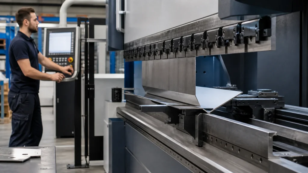 Ảnh chụp minh họa thực tế 1 cho bài viết Hướng dẫn chọn máy chấn CNC phù hợp với nhu cầu sản xuất