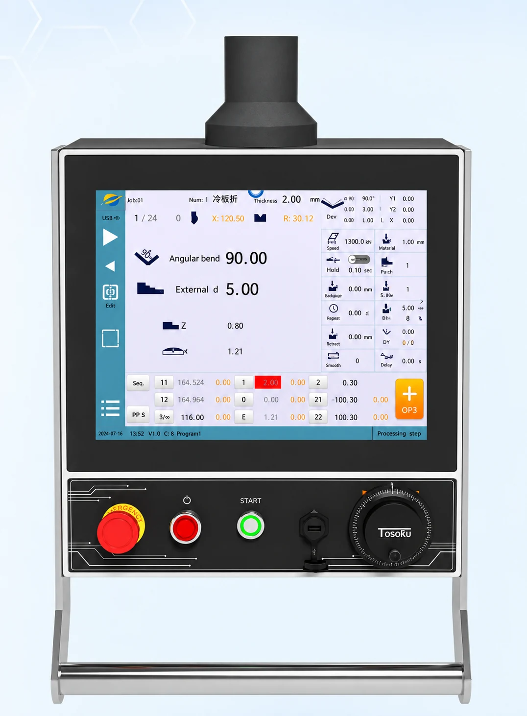Bộ điều khiển máy chấn SCS700